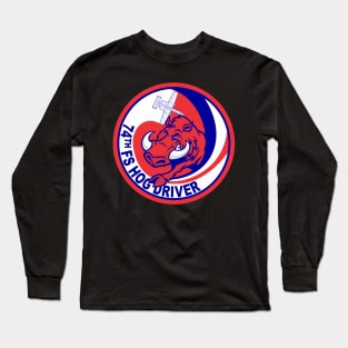 74th FS Hog Driver Long Sleeve T-Shirt